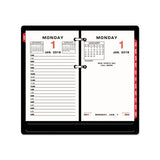 Two-color Desk Calendar Refill, 3.5 X 6, 2021