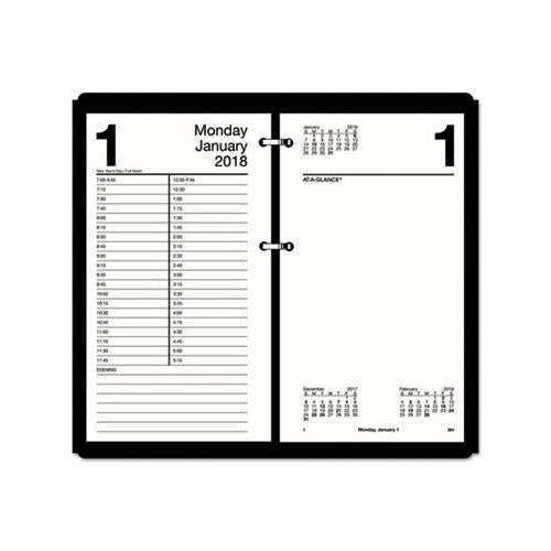 Large Desk Calendar Refill, 4.5 X 8, White, 2021