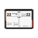 Compact Desk Calendar Refill, 3 X 3.75, White, 2021