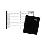 Monthly Planner, 8.75 X 7, Black, 2021