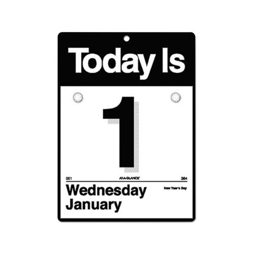 Today Is Wall Calendar, 6.63 X 9.13, White, 2021