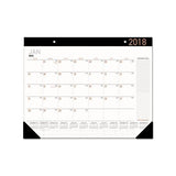 Contemporary Monthly Desk Pad, 22 X 17, 2021