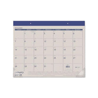Fashion Color Desk Pad, 22 X 17, Blue, 2021