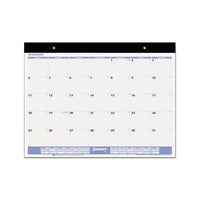 Desk Pad, 22 X 17, White, 2021
