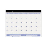 Desk Pad, 22 X 17, White, 2021