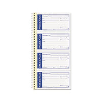 Write 'n Stick Phone Message Pad, 2 3-4 X 4 3-4, Two-part Carbonless, 200 Forms