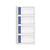 Write 'n Stick Phone Message Pad, 2 3-4 X 4 3-4, Two-part Carbonless, 200 Forms