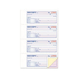 Receipt Book, 7 5-8 X 11, Three-part Carbonless, 100 Forms