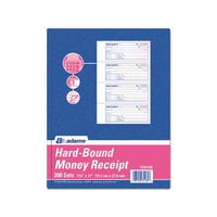 Tops 3-part Hardbound Receipt Book, 7 X 2 3-4, Carbonless, 200 Sets-book