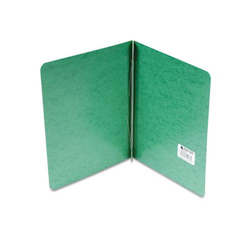 Presstex Report Cover, Side Bound, Prong Clip, Letter, 3" Cap, Dark Green