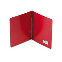 Presstex Report Cover, Side Bound, Prong Clip, Letter, 3" Cap, Executive Red