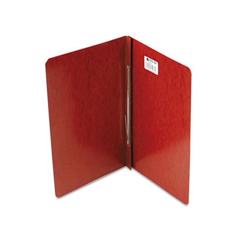 Presstex Report Cover, Side Bound, Prong Clip, Legal, 3" Cap, Red