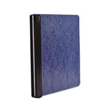Expandable Hanging Data Binder, 2 Posts, 6" Capacity, 11 X 8.5, Blue