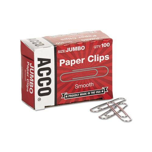 Paper Clips, Jumbo, Silver, 1,000-pack