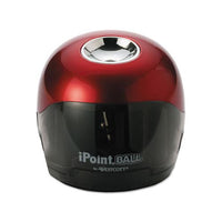 Ipoint Ball Battery Sharpener, Battery-powered, 3" X 3" X 3.25", Red-black