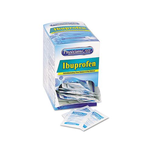 Ibuprofen Medication, Two-pack, 200mg, 50 Packs-box