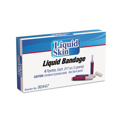 Liquid Bandage, 0.017 Oz Pipette, 4-box