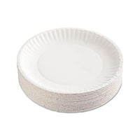 Gold Label Coated Paper Plates, 9" Dia, White, 100-pack, 10 Packs-carton