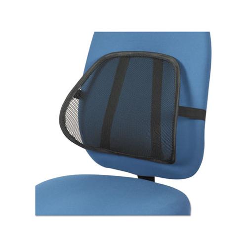 Mesh Backrest, 18.13w X 15.38d X 5.88h, Black