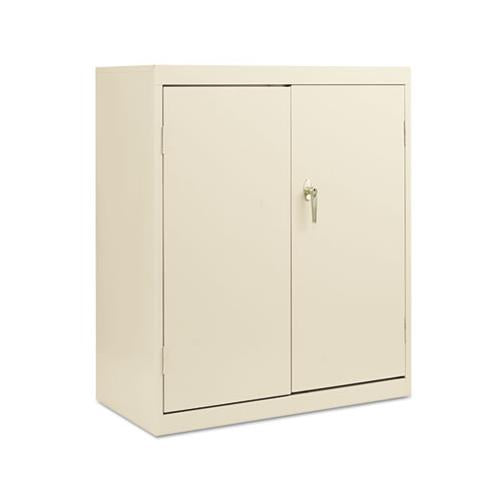 Economy Assembled Storage Cabinet, 36w X 18d X 42h, Putty