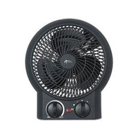 Heater Fan, 8 1-4" X 4 3-8" X 9 3-8", Black