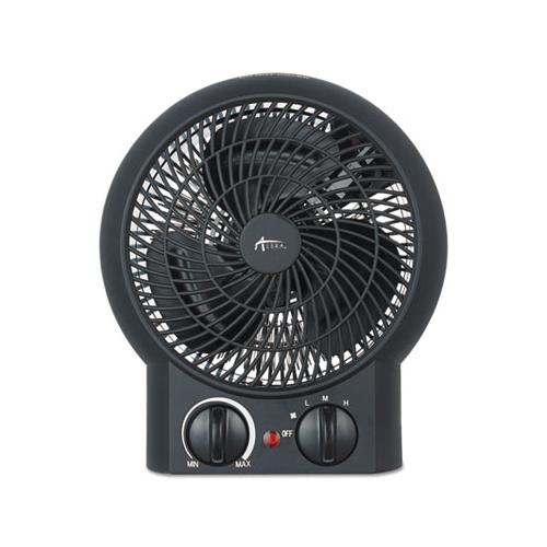 Heater Fan, 8 1-4" X 4 3-8" X 9 3-8", Black