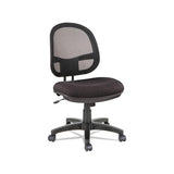 Alera Interval Series Swivel-tilt Mesh Chair, Supports Up To 275 Lbs, Black Seat-black Back, Black Base