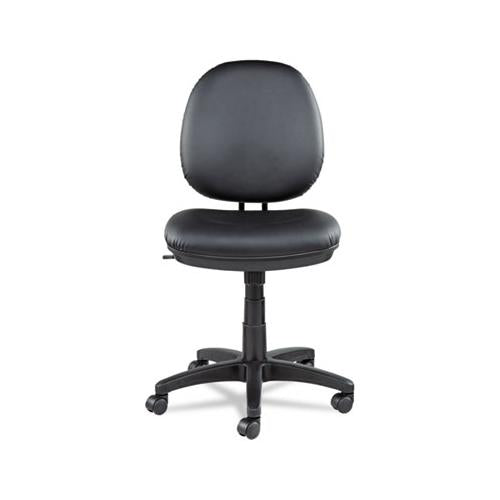 Alera Interval Series Swivel-tilt Task Chair, Supports Up To 275 Lbs, Black Seat-black Back, Black Base