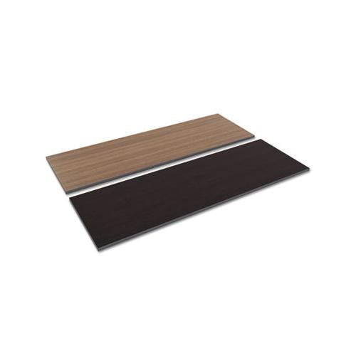 Reversible Laminate Table Top, Rectangular, 71 1-2w X 23 5-8d, Espresso-walnut