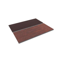 Reversible Laminate Table Top, Rectangular, 71 1-2 X 29 1-2, Med Cherry-mahogany