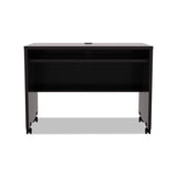 Alera Valencia Series Mobile Workstation Desk, 41.38w X 23.63d X 30h, Espresso