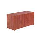 Alera Valencia Series Credenza Shell, 59.13w X 23.63d X 29.5h, Medium Cherry