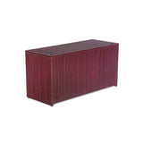 Alera Valencia Series Credenza Shell, 59.13w X 23.63d X 29.5h, Mahogany