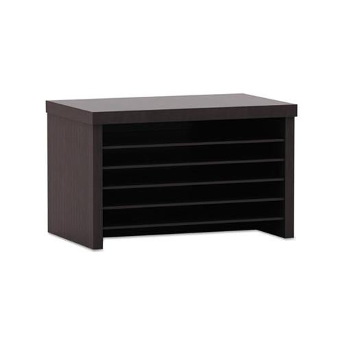 Alera Valencia Under Counter File Organizer Shelf, 15.75w X 9.88d X 10.88h, Espresso