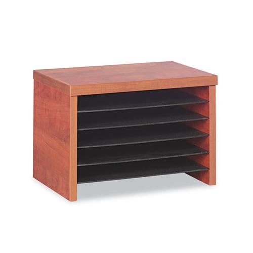 Alera Valencia Under Counter File Organizer Shelf, 15.75w X 9.88d X 10.88h, Cherry