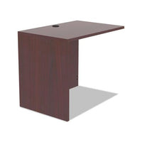 Alera Valencia Series Reversible Return-bridge Shell, 35w X 23 5-8d X 29 1-2h, Mahogany