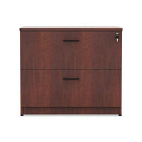 Alera Valencia Series Two Drawer Lateral File, 34w X 22.75d X 29.5h, Cherry