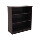 Alera Valencia Series Bookcase, Three-shelf, 31 3-4w X 14d X 39 3-8h, Espresso