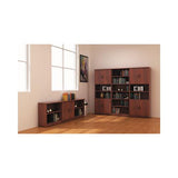 Alera Valencia Series Bookcase, Six-shelf, 31 3-4w X 14d X 80 1-4h, Medium Cherry