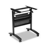 Alera Valencia Flip Training Table Base, Modesty Panel, 28.5 X 19.75 X 28.5, Black