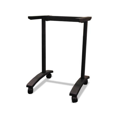 Alera Valencia Series Training Table T-leg Base, 24 1-2w X 19 3-4d X 28 1-2h, Black