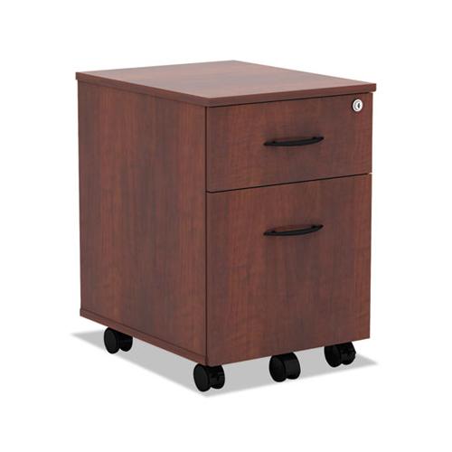 Alera Valencia Series Mobile Box-file Pedestal, 15.88w X 19.13d X 22.88h, Medium Cherry