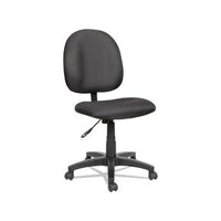 Alera Essentia Series Swivel Task Chair, Supports Up To 275 Lbs, Black Seat-black Back, Black Base