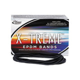 X-treme Rubber Bands, Size 117b, 0.08" Gauge, Black, 1 Lb Box, 200-box