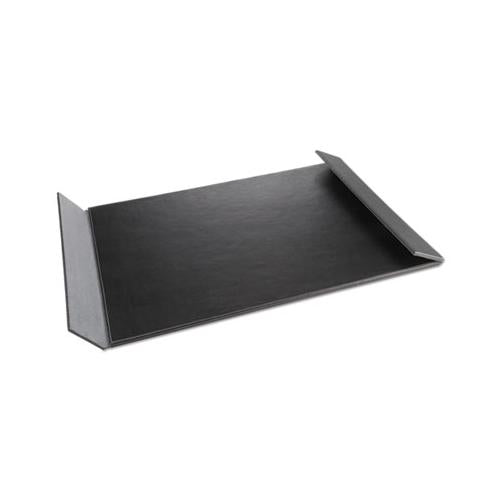 Monticello Desk Pad With Fold-out Sides, 24 X 19, Black