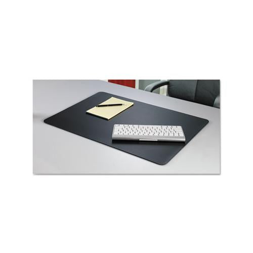 Rhinolin Ii Desk Pad With Antimicrobial Product Protection, 17 X 12, Black