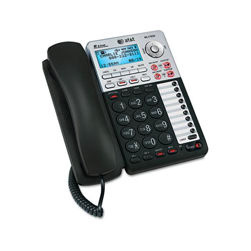 Ml17939 Two-line Speakerphone With Caller Id And Digital Answering System