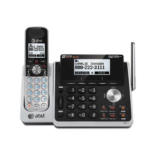 Tl88102 Cordless Digital Answering System, Base And Handset