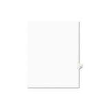 Preprinted Legal Exhibit Side Tab Index Dividers, Avery Style, 10-tab, 18, 11 X 8.5, White, 25-pack, (1018)