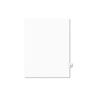 Preprinted Legal Exhibit Side Tab Index Dividers, Avery Style, 10-tab, 21, 11 X 8.5, White, 25-pack, (1021)